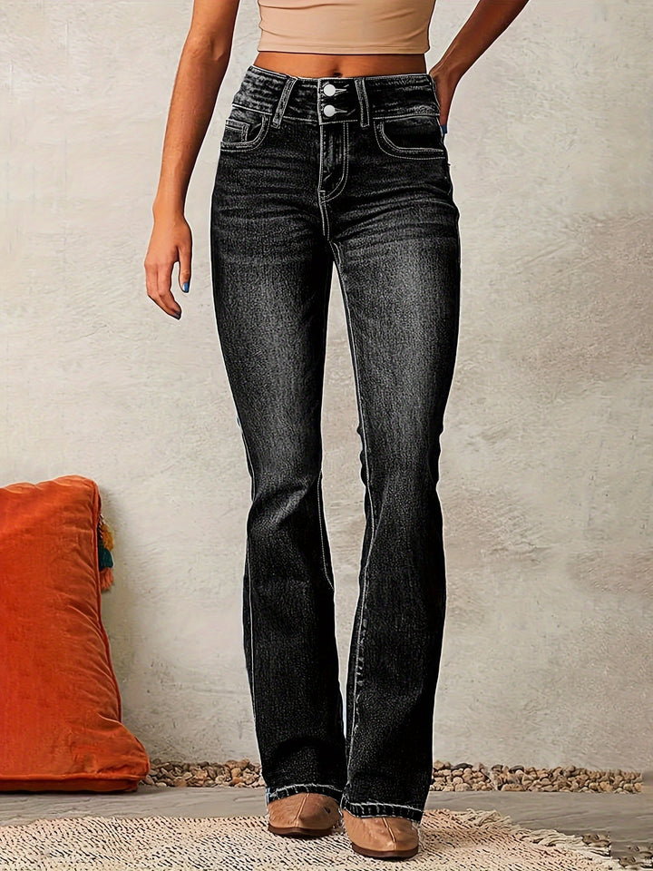 Paula™ | High-Waisted Flared Jeans