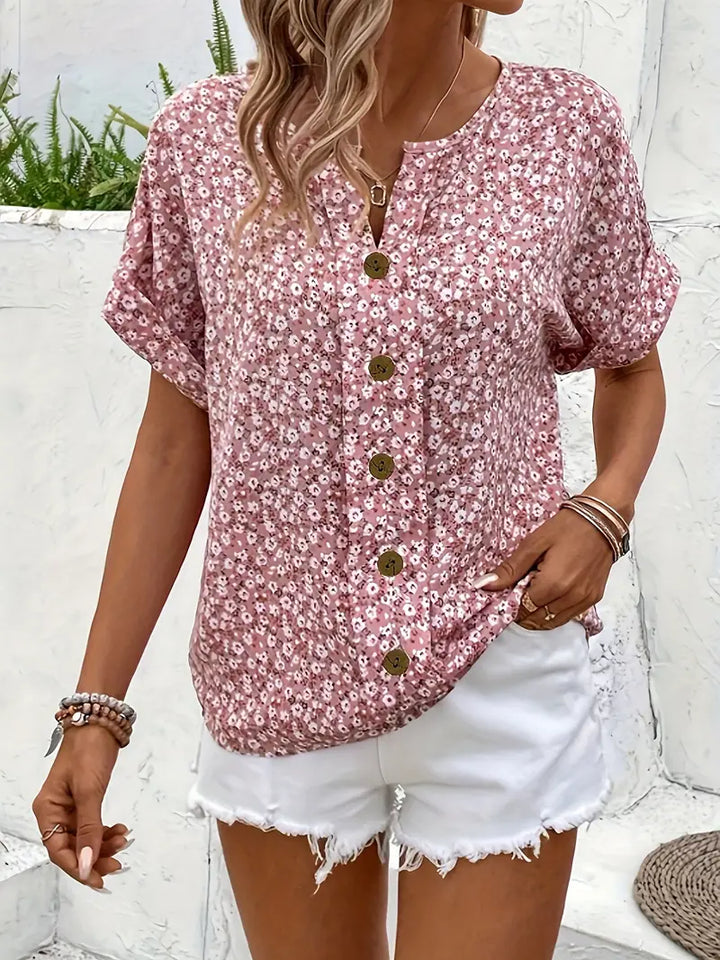 Lissi™ | Sommertop med knapper