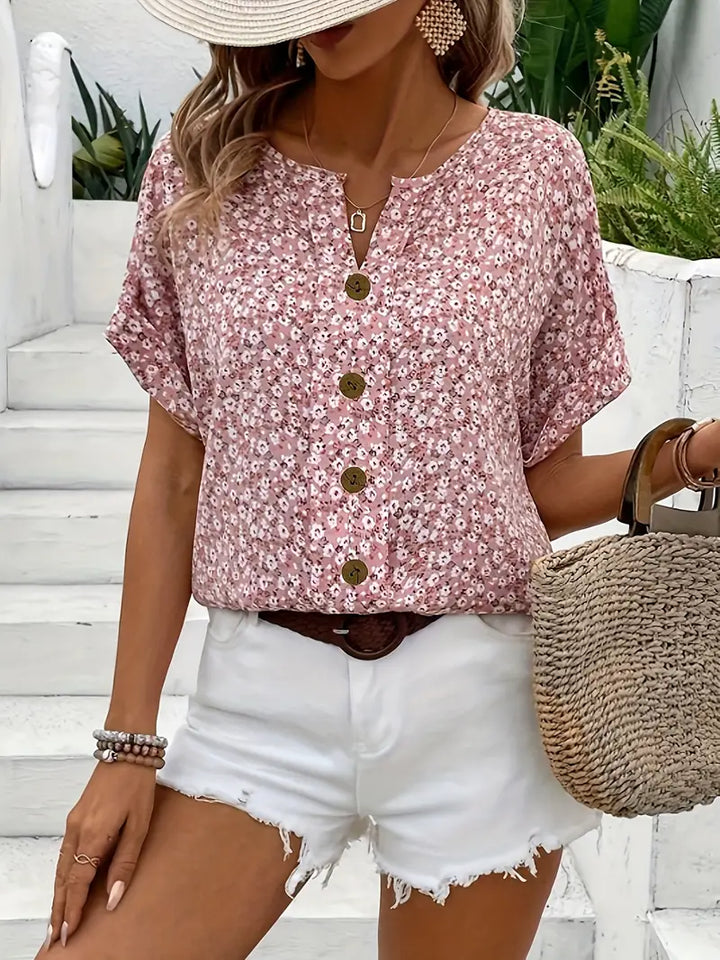 Lissi™ | Sommertop med knapper