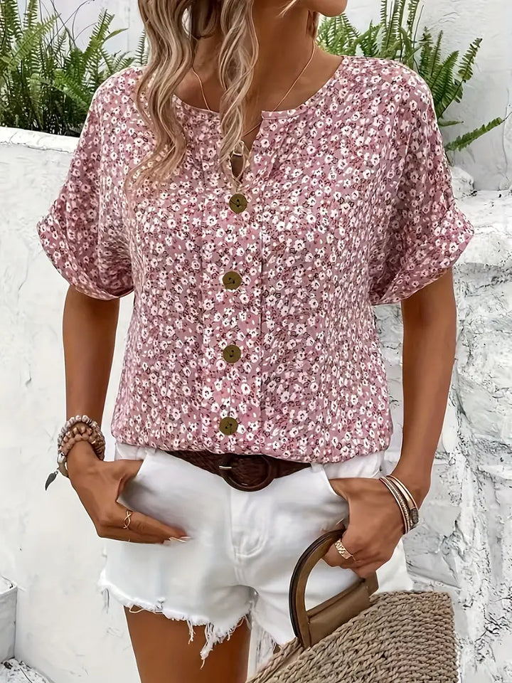 Lissi™ | Sommertop med knapper