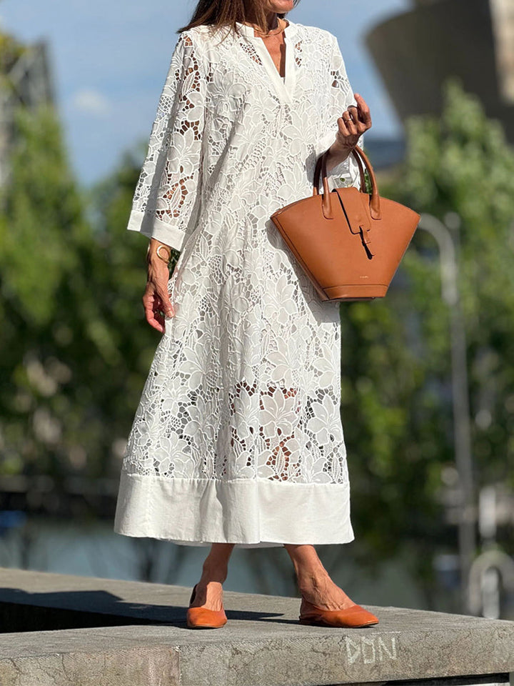 Eline™ | Blonde Maxi Dress