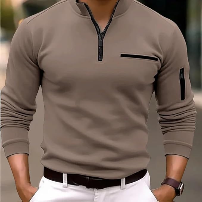 Albert | Langærmet polo t-shirt