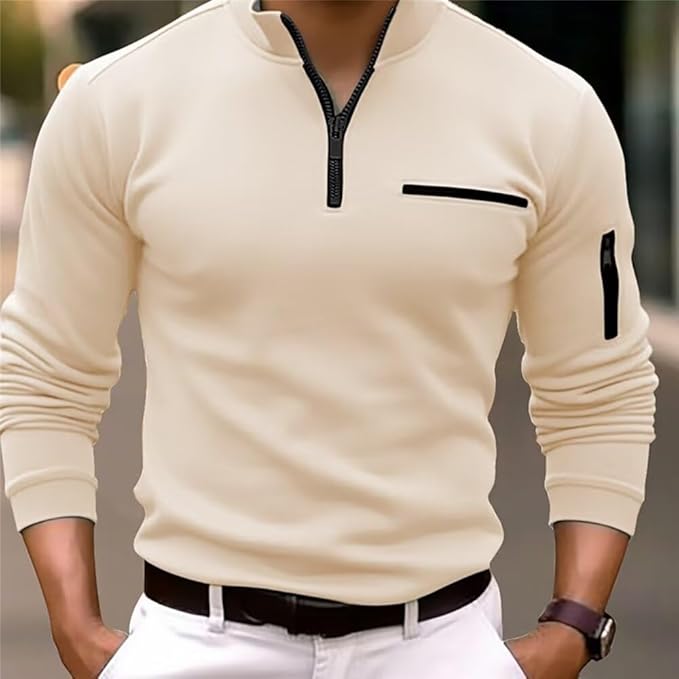 Albert | Langærmet polo t-shirt
