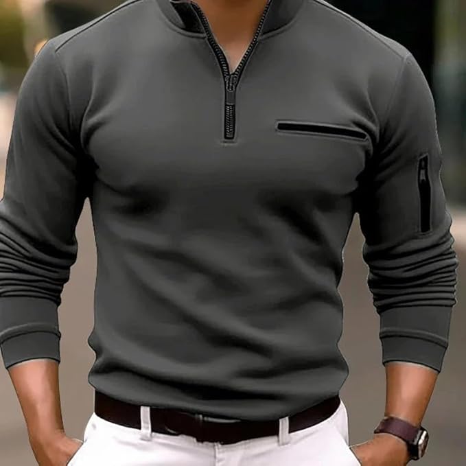 Albert | Langærmet polo t-shirt