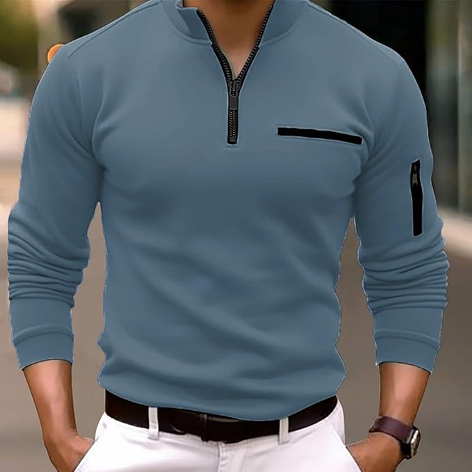 Albert | Langærmet polo t-shirt