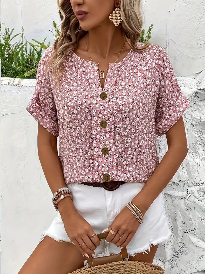 Lissi™ | Sommertop med knapper