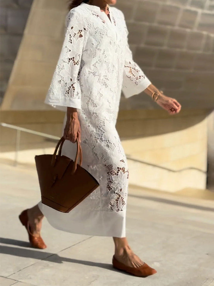 Eline™ | Blonde Maxi Dress