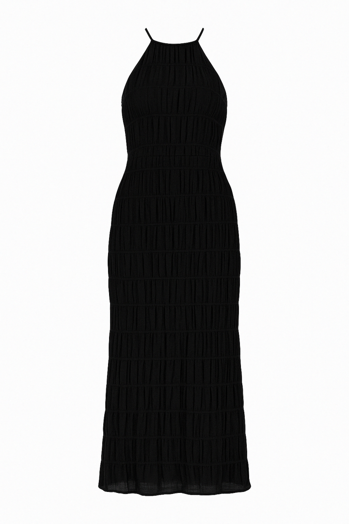 Paula™ | HALTERNECK MAXI DRESS