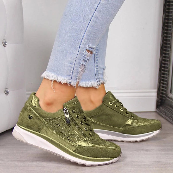 Louise™ | Ortopædiske sneakers med lynlås