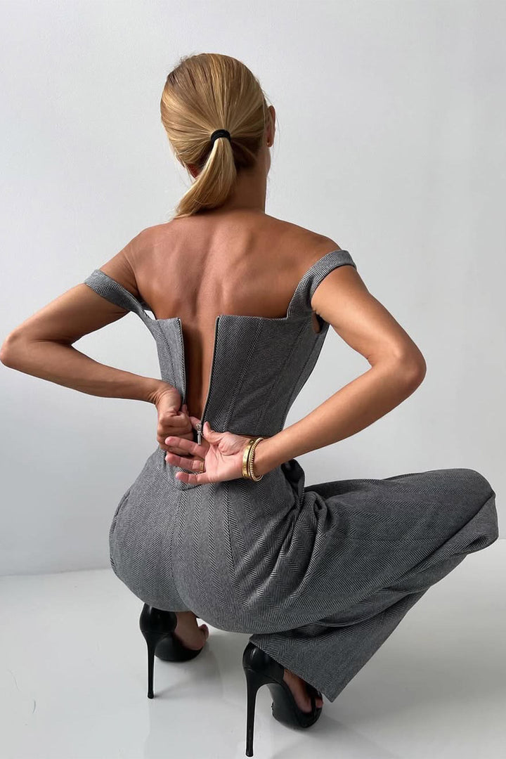 Alvilda™ | Tre-delt sæt med dobbeltknappet blazer