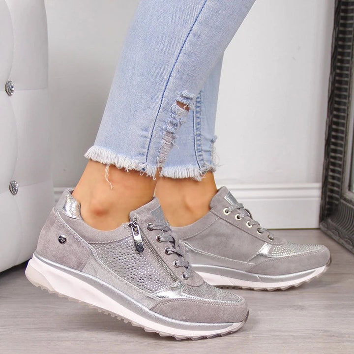 Louise™ | Ortopædiske sneakers med lynlås