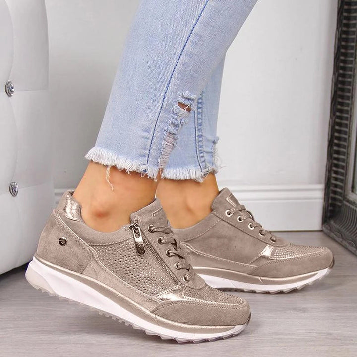 Louise™ | Ortopædiske sneakers med lynlås
