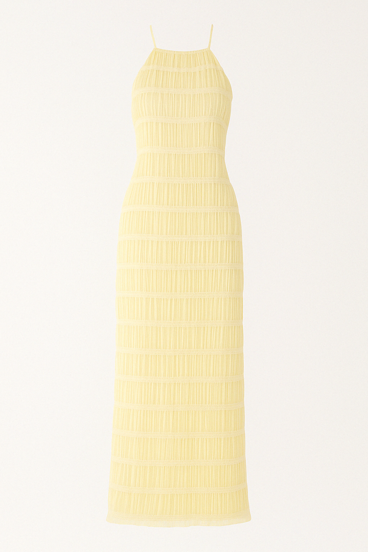 Paula™ | HALTERNECK MAXI DRESS