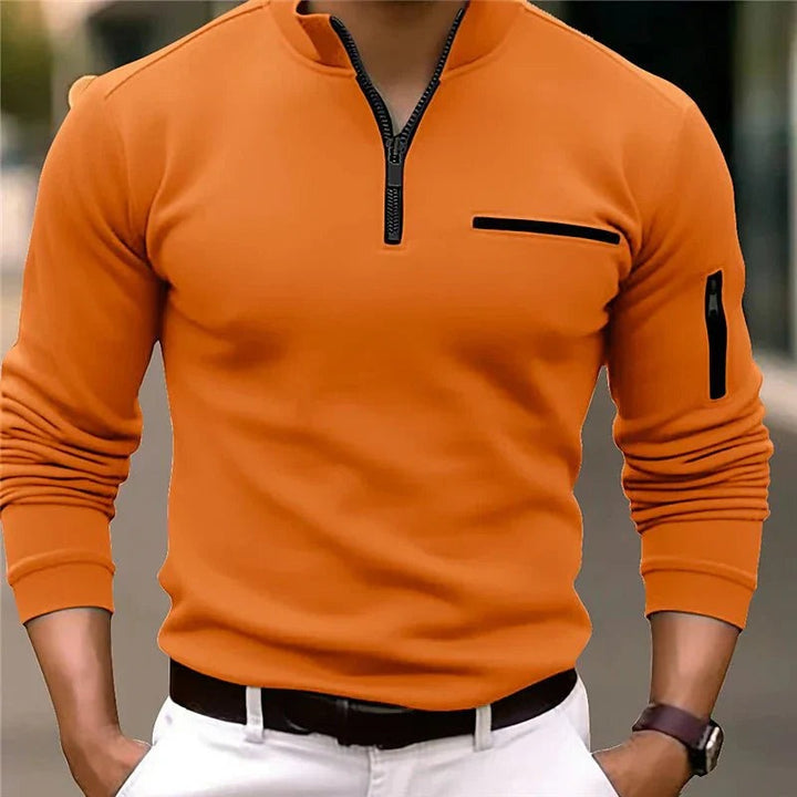 Albert | Langærmet polo t-shirt