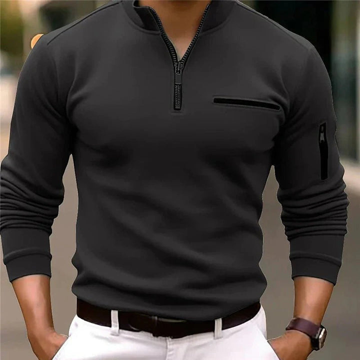 Albert | Langærmet polo t-shirt